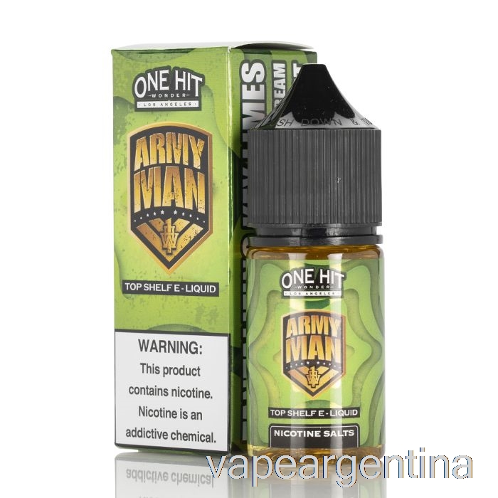 Hombre Del Ejército - Sales Maravillas One Hit - 30ml 25mg Vape Argentina